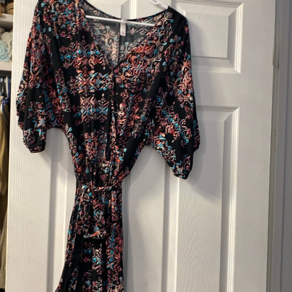 Black long dress